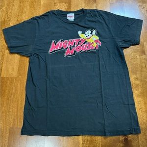Vintage 2007 MIGHTY MOUSE Shirt Grey